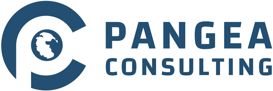 Pangea Consulting Logo Dunkelblau