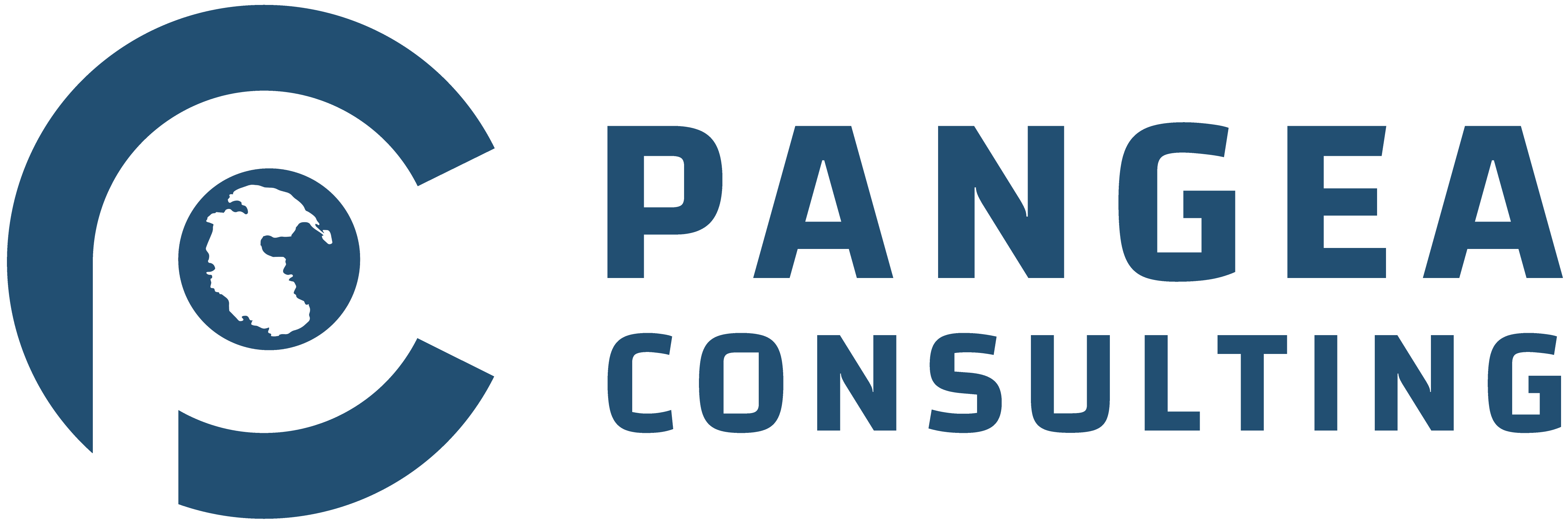 Pangea Consulting Logo Dunkelblau